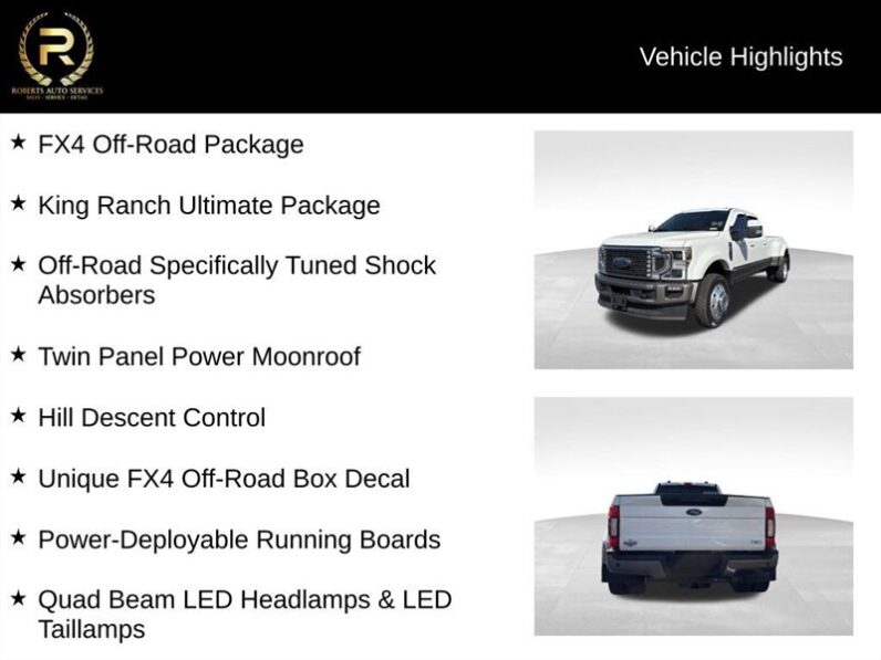 
								2022 Ford F-450 Super Duty King Ranch DRW full									