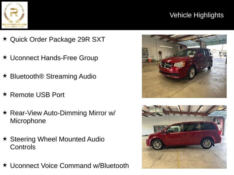 
								2015 Dodge Grand Caravan SXT full									