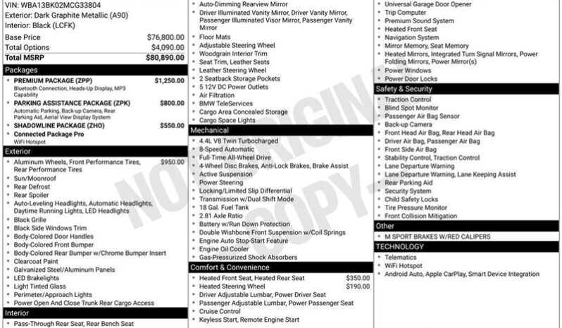 
								2021 BMW 5 Series M550i xDrive full									