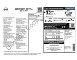 
										2020 Nissan Sentra SR full									