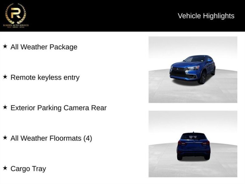 
								2018 Mitsubishi Outlander Sport 2.0 ES full									
