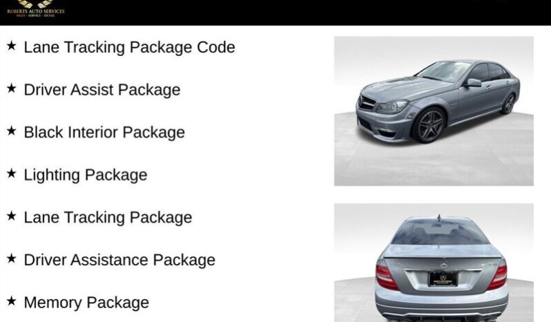 
								2014 Mercedes-Benz C-Class C 63 AMG® full									