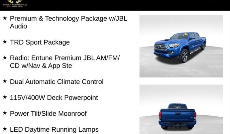 
								2016 Toyota Tacoma TRD Sport V6 full									