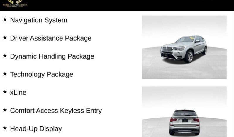 
								2016 BMW X3 xDrive35i full									