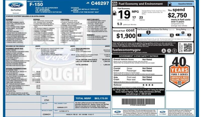
								2018 Ford F-150 Lariat full									