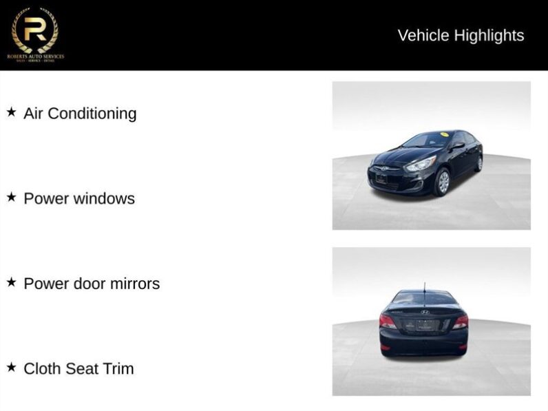 
								2017 Hyundai ACCENT SE full									