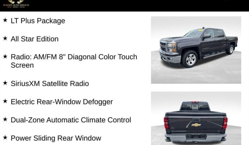
								2015 Chevrolet Silverado 1500 LT LT2 full									