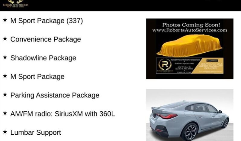 
								2022 BMW 4 Series 430i Gran Coupe full									