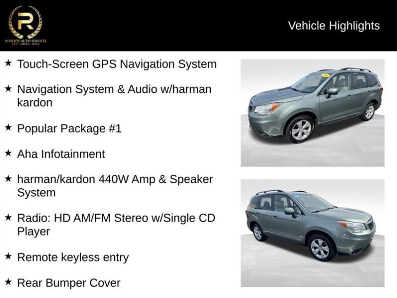 
								2015 Subaru Forester 2.5i Limited full									