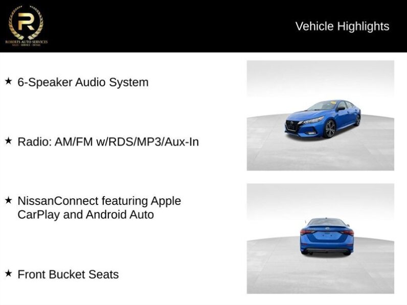 
								2020 Nissan Sentra SR full									