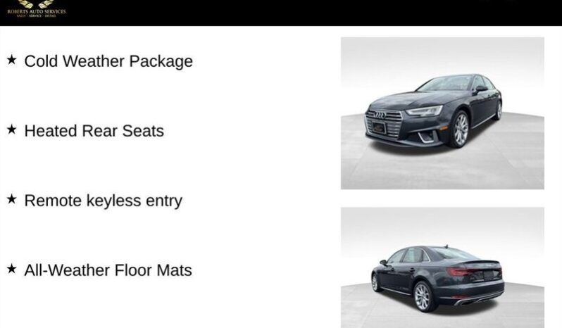 
								2019 Audi A4 2.0T Premium Plus quattro full									