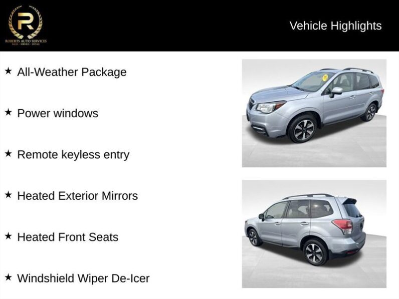 
								2017 Subaru Forester 2.5i Premium full									