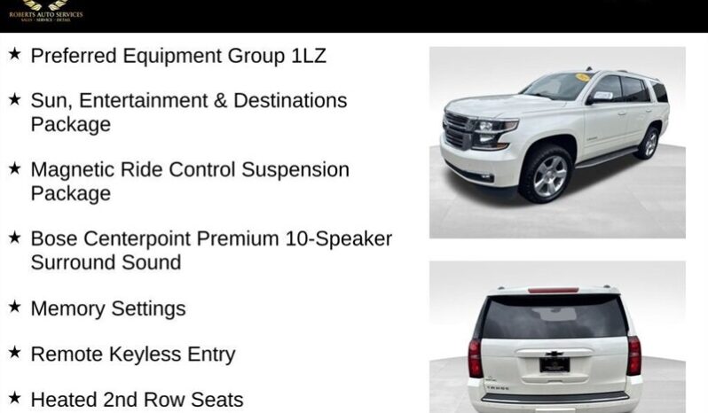 
								2015 Chevrolet Tahoe LTZ full									