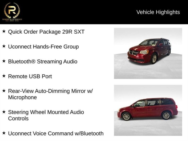 
								2015 Dodge Grand Caravan SXT full									