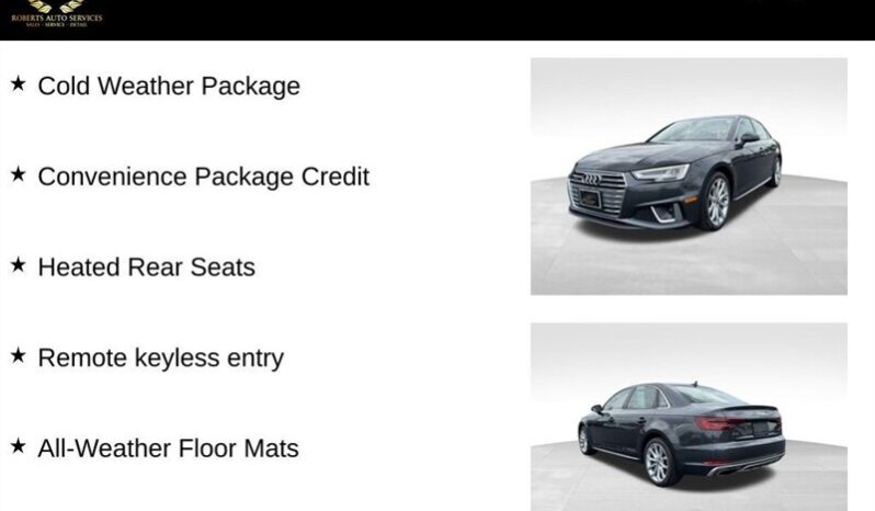 
								2019 Audi A4 2.0T Premium Plus quattro full									