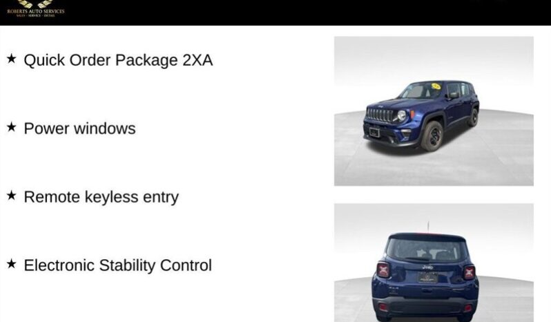 
								2020 Jeep Renegade Sport full									