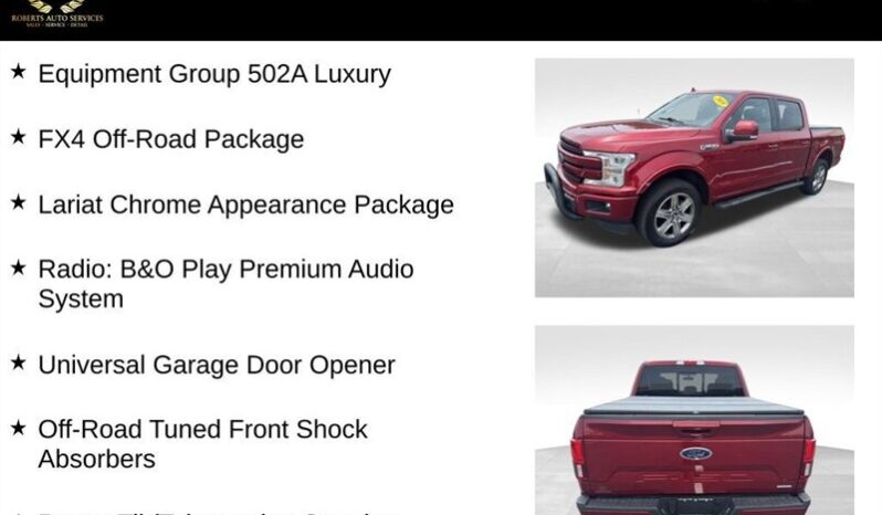 
								2018 Ford F-150 Lariat full									