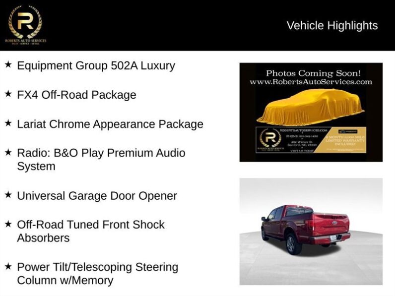 
								2018 Ford F-150 Lariat full									