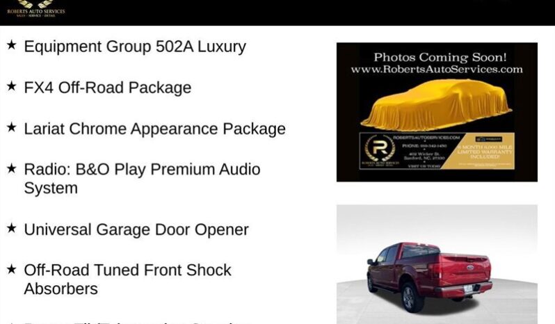
								2018 Ford F-150 Lariat full									