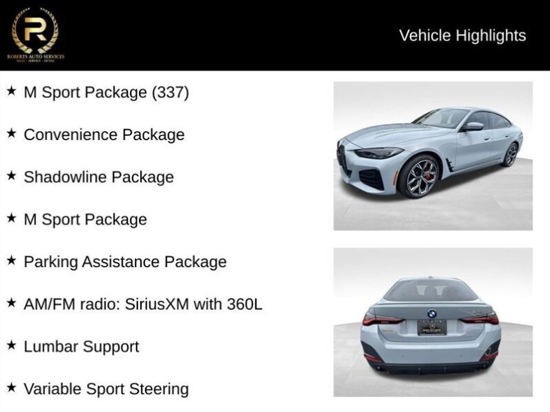
								2022 BMW 4 Series 430i Gran Coupe full									