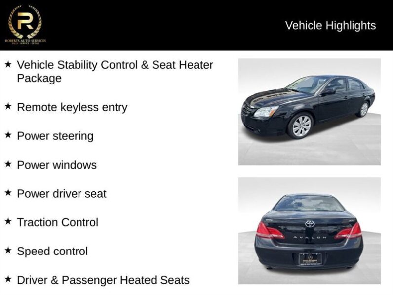 
								2006 Toyota Avalon XLS full									
