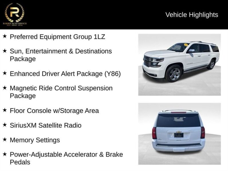 
								2016 Chevrolet Suburban LTZ full									