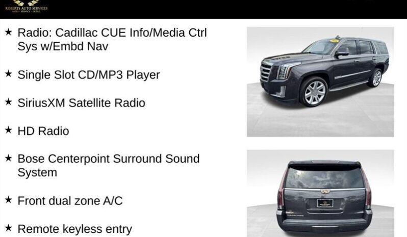 
								2016 Cadillac Escalade Luxury full									