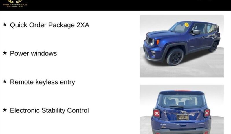 
								2020 Jeep Renegade Sport full									
