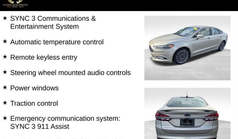 
								2017 Ford Fusion Titanium full									
