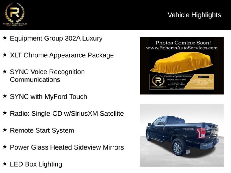 
								2015 Ford F-150 XLT full									