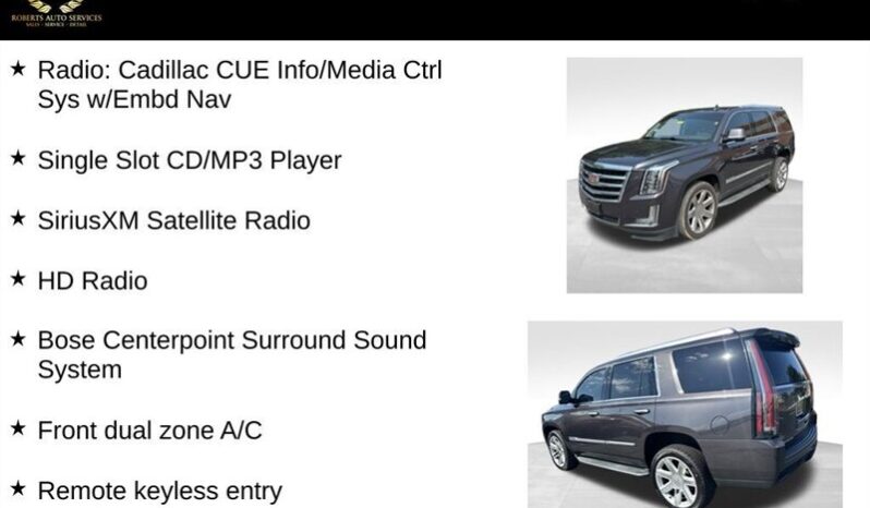 
								2016 Cadillac Escalade Luxury full									