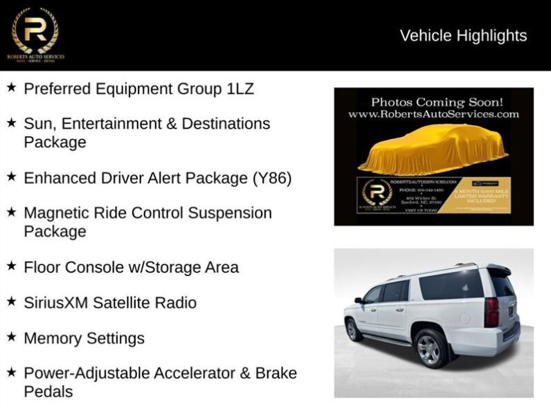 
								2016 Chevrolet Suburban LTZ full									