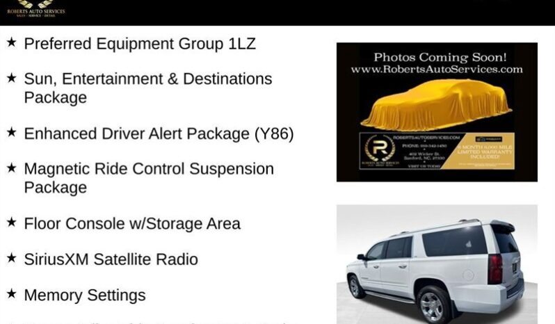 
								2016 Chevrolet Suburban LTZ full									