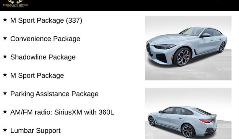 
								2022 BMW 4 Series 430i Gran Coupe full									