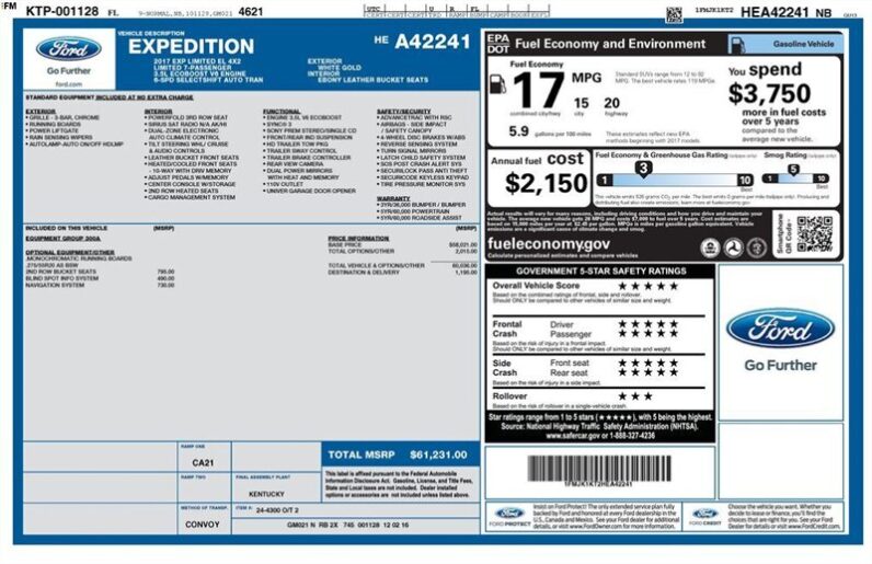 
								2017 Ford Expedition EL Limited full									