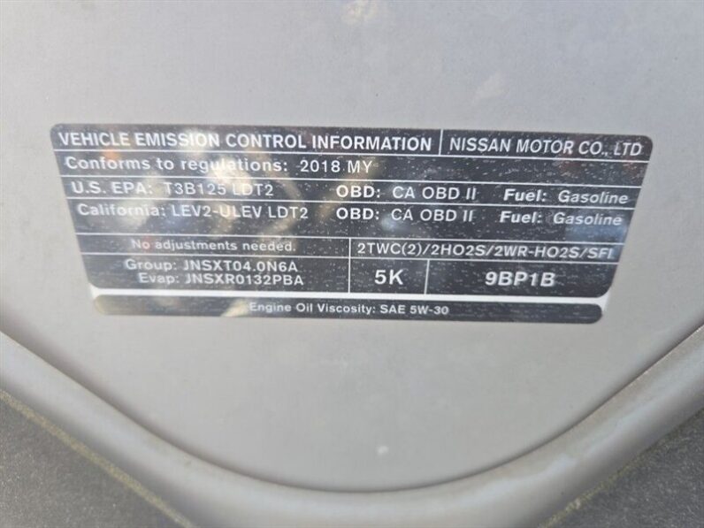 
								2018 Nissan Frontier SV full									