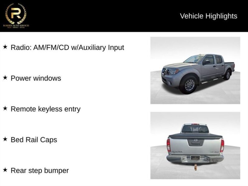 
								2018 Nissan Frontier SV full									