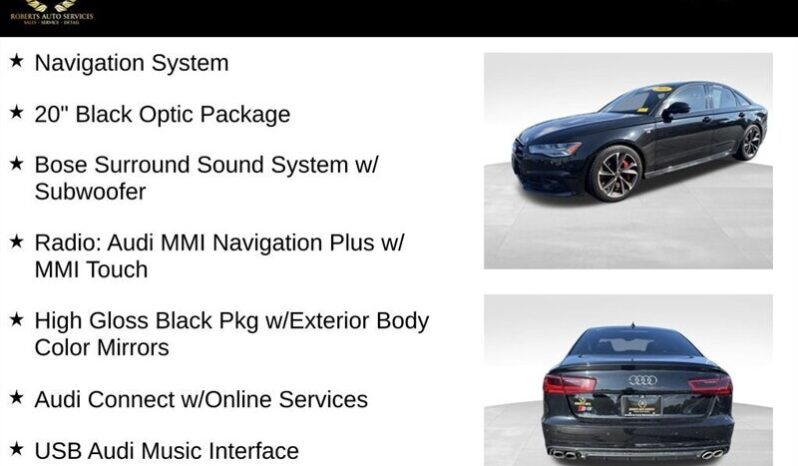 
								2018 Audi S6 4.0T Premium Plus quattro full									