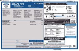 
										2020 Ford Escape S full									