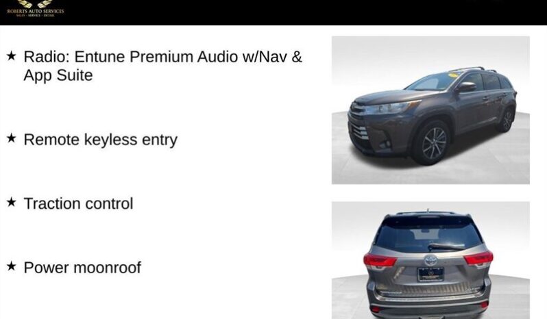 
								2017 Toyota Highlander XLE full									