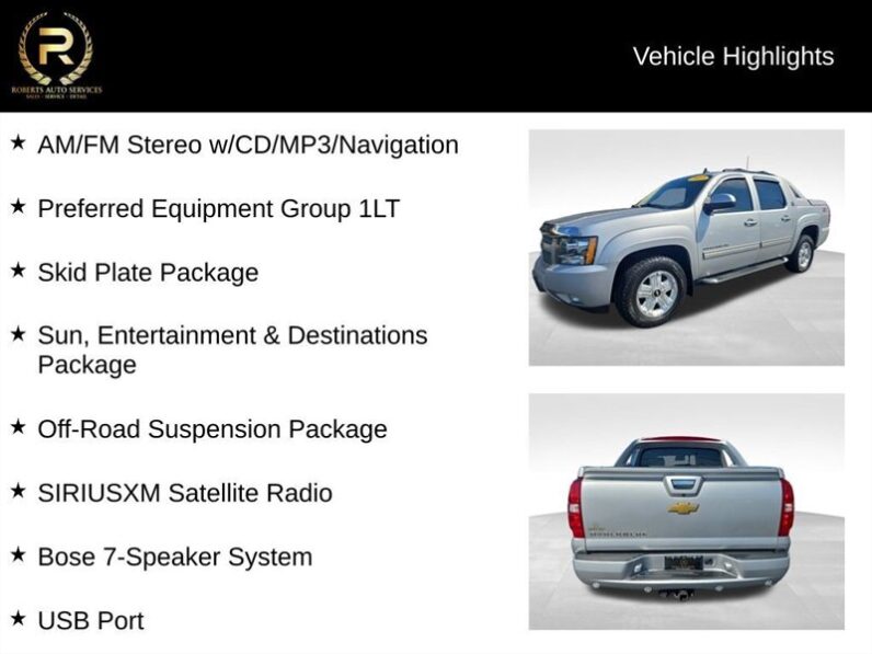 
								2013 Chevrolet Avalanche LT full									