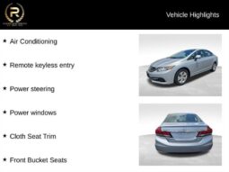 
										2013 Honda Civic LX full									
