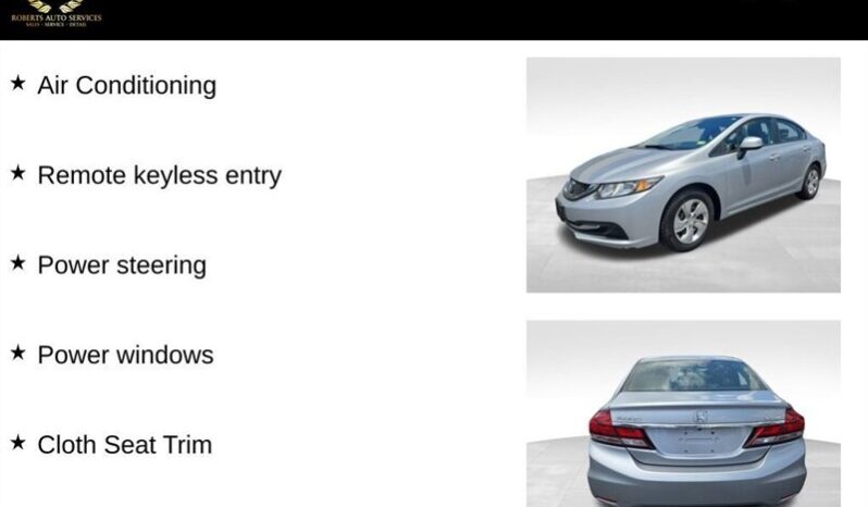 
								2013 Honda Civic LX full									