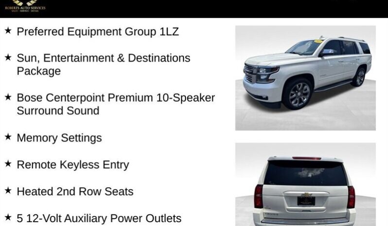 
								2015 Chevrolet Tahoe LTZ full									