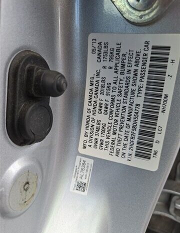 
								2013 Honda Civic LX full									