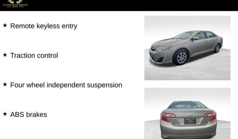 
								2013 Toyota Camry LE full									
