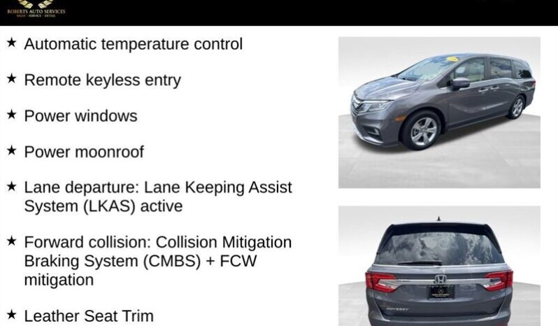 
								2019 Honda Odyssey EX-L full									