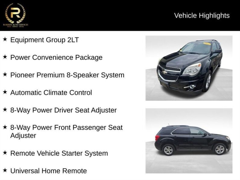 
								2013 Chevrolet Equinox LT 2LT full									