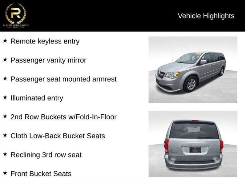 
								2011 Dodge Grand Caravan Mainstreet full									