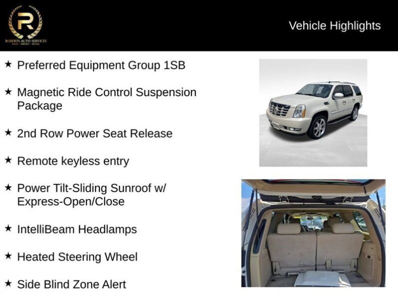 
								2012 Cadillac Escalade Luxury full									